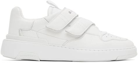 givenchy white velcro sneakers|Givenchy sneakers price.